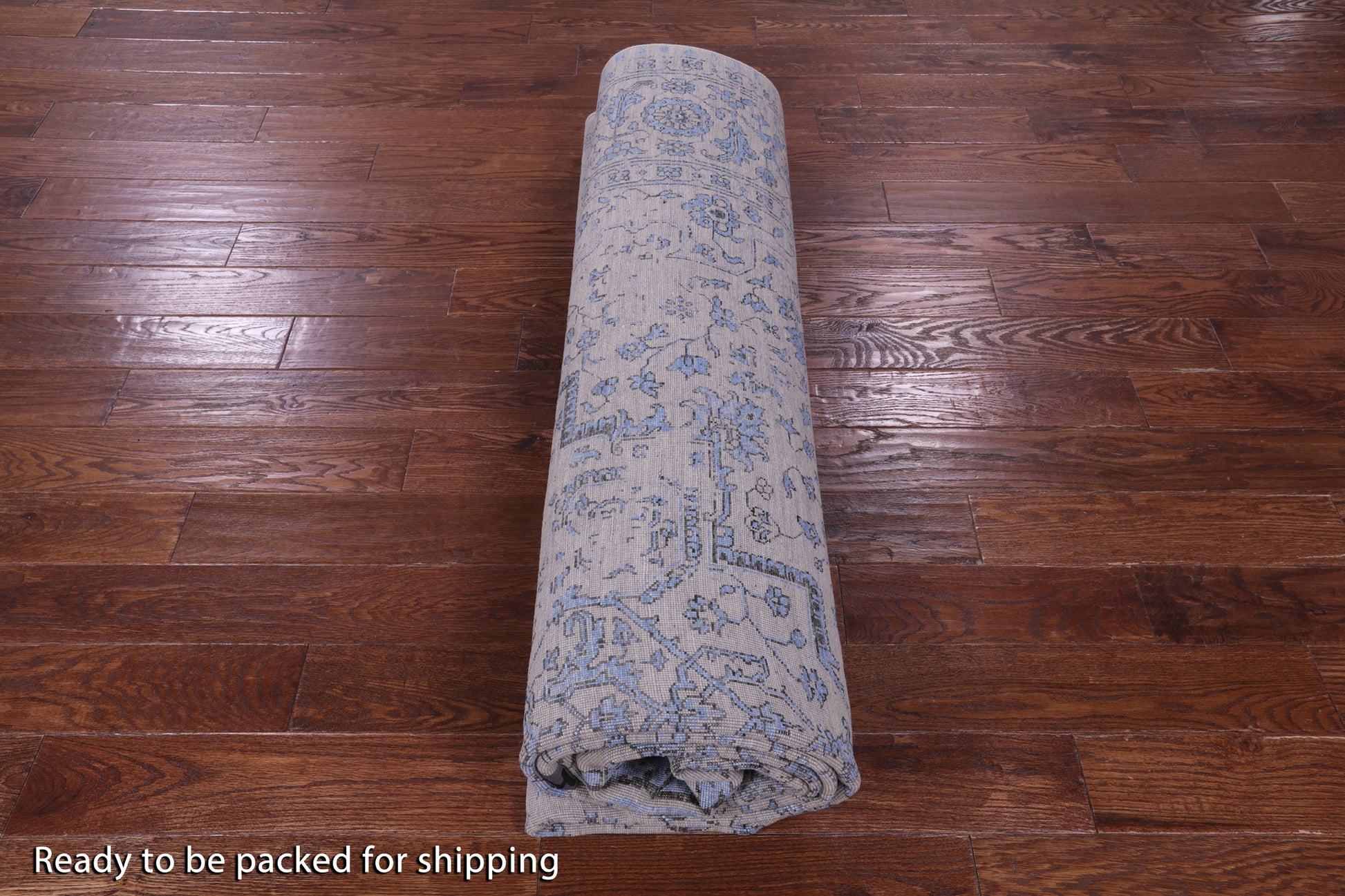 Persian Fine Serapi Handmade Wool & Silk Rug - 9' 1" X 12' 0" - Golden Nile