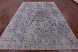 Persian Fine Serapi Handmade Wool & Silk Rug - 9' 1" X 12' 0" - Golden Nile