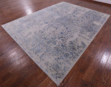 Persian Fine Serapi Handmade Wool & Silk Rug - 9' 1" X 12' 0" - Golden Nile