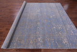 Persian Fine Serapi Handmade Wool & Silk Rug - 9' 0" X 11' 8" - Golden Nile
