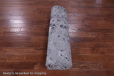 Grey Persian Handmade Wool & Silk Rug - 8' 9" X 12' 1" - Golden Nile