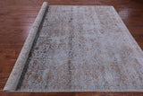 Persian Fine Serapi Hand Knotted Wool & Silk Rug - 8' 11" X 11' 10" - Golden Nile