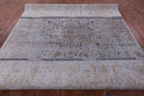 Persian Fine Serapi Hand Knotted Wool & Silk Rug - 8' 11" X 11' 10" - Golden Nile