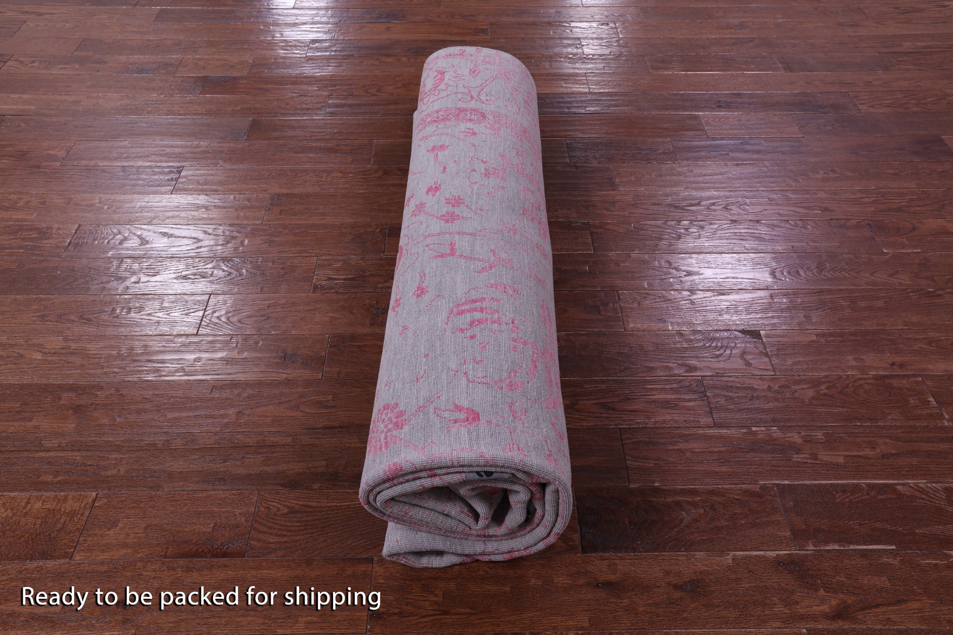 Grey Persian Tabriz Hand Knotted Wool & Silk Rug - 9' 0" X 11' 9" - Golden Nile