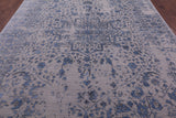 Ivory Persian Fine Serapi Hand Knotted Wool & Silk Rug - 8' 10" X 11' 9" - Golden Nile