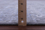Grey Persian Handmade Wool & Silk Rug - 9' 0" X 12' 0" - Golden Nile