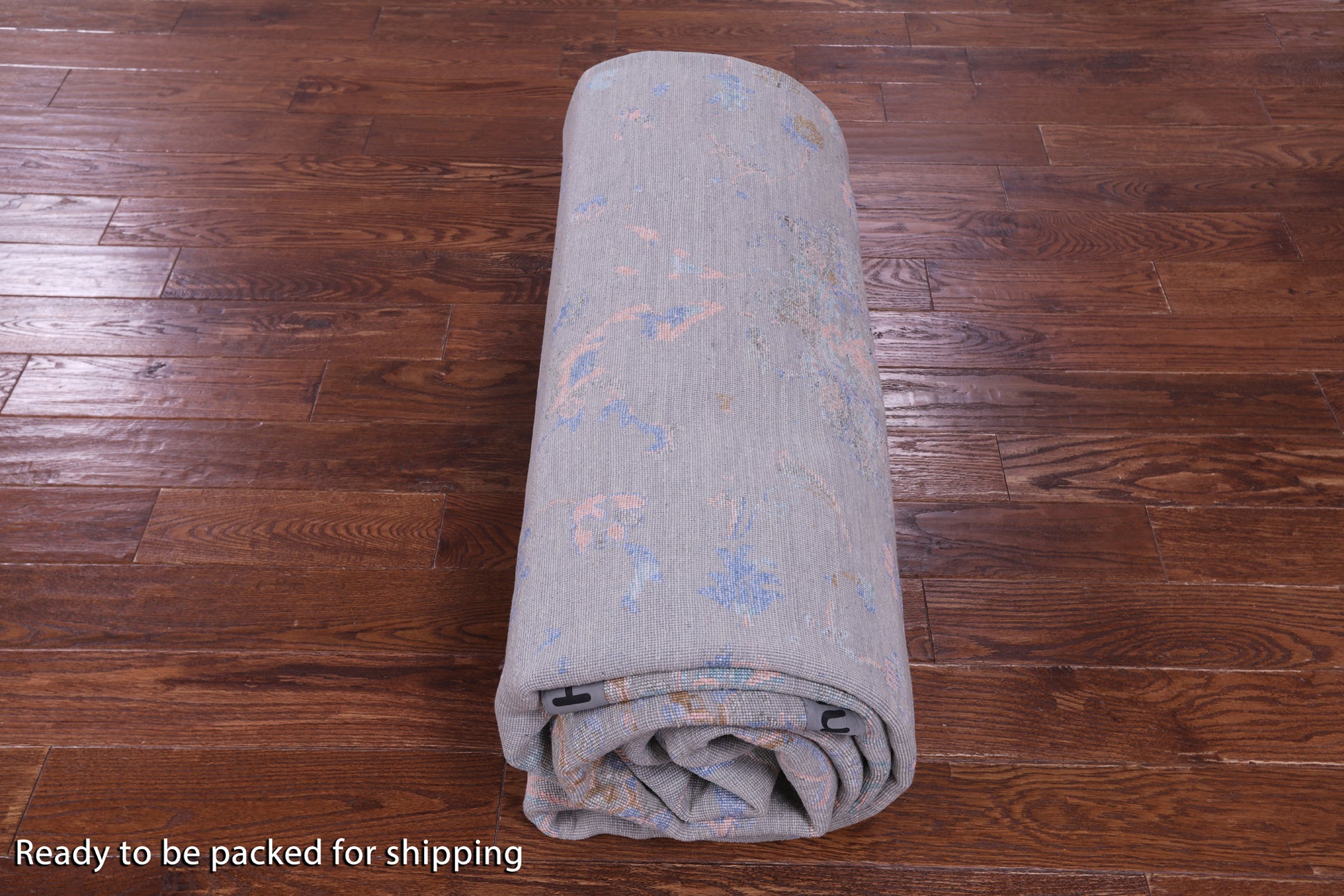 Grey Persian Tabriz Hand Knotted Wool & Silk Rug - 10' 0" X 14' 1" - Golden Nile