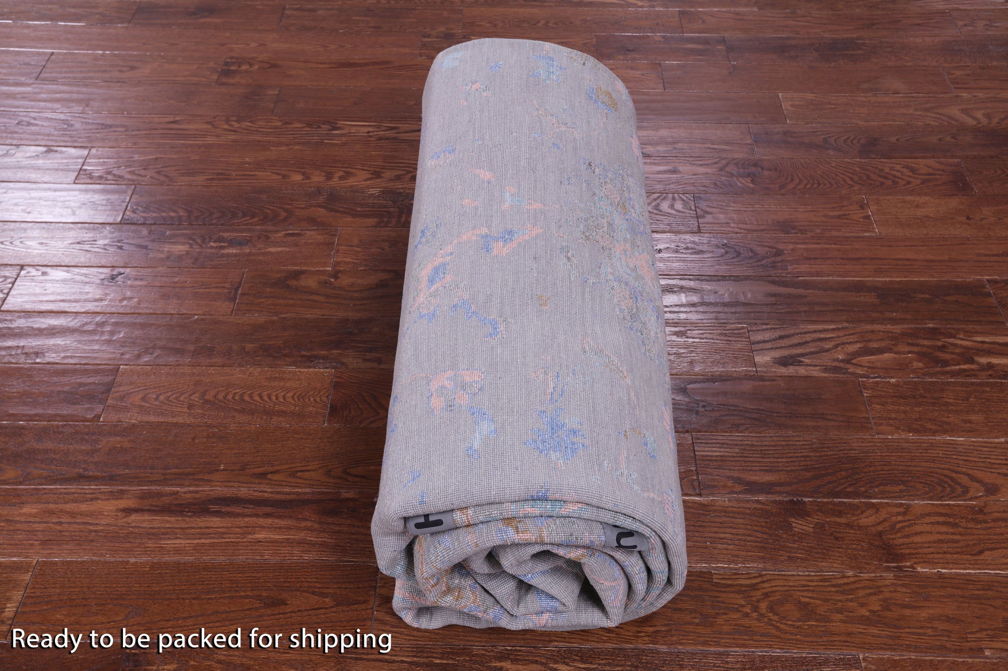 Grey Persian Tabriz Hand Knotted Wool & Silk Rug - 10' 0" X 14' 1" - Golden Nile