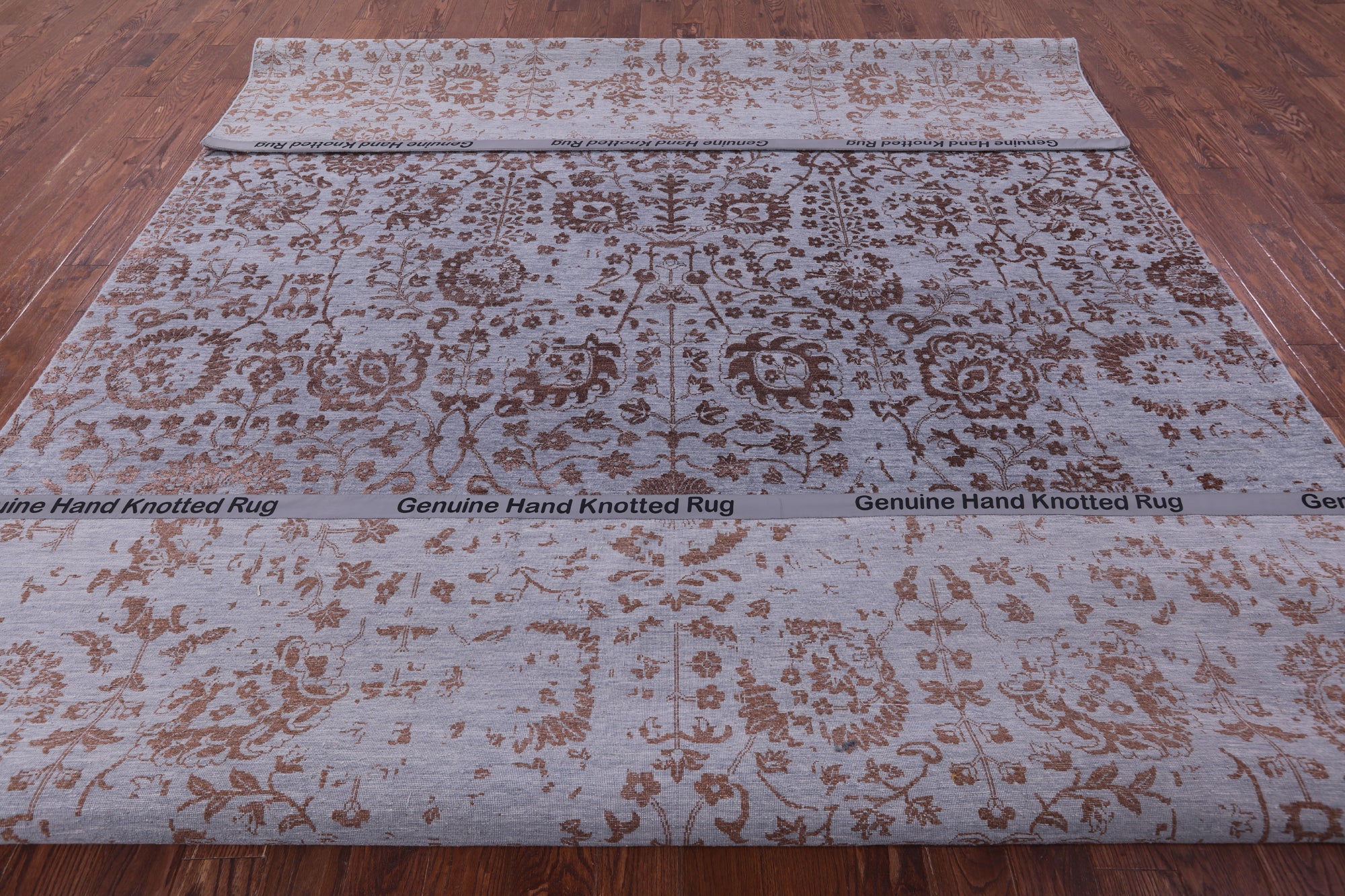 Persian Tabriz Hand Knotted Wool & Silk Rug - 9' 10" X 13' 9" - Golden Nile
