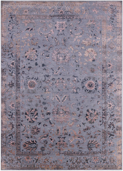 Persian Handmade Wool & Silk Rug - 9' 11" X 14' 1" - Golden Nile