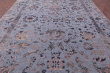 Persian Handmade Wool & Silk Rug - 9' 11" X 14' 1" - Golden Nile