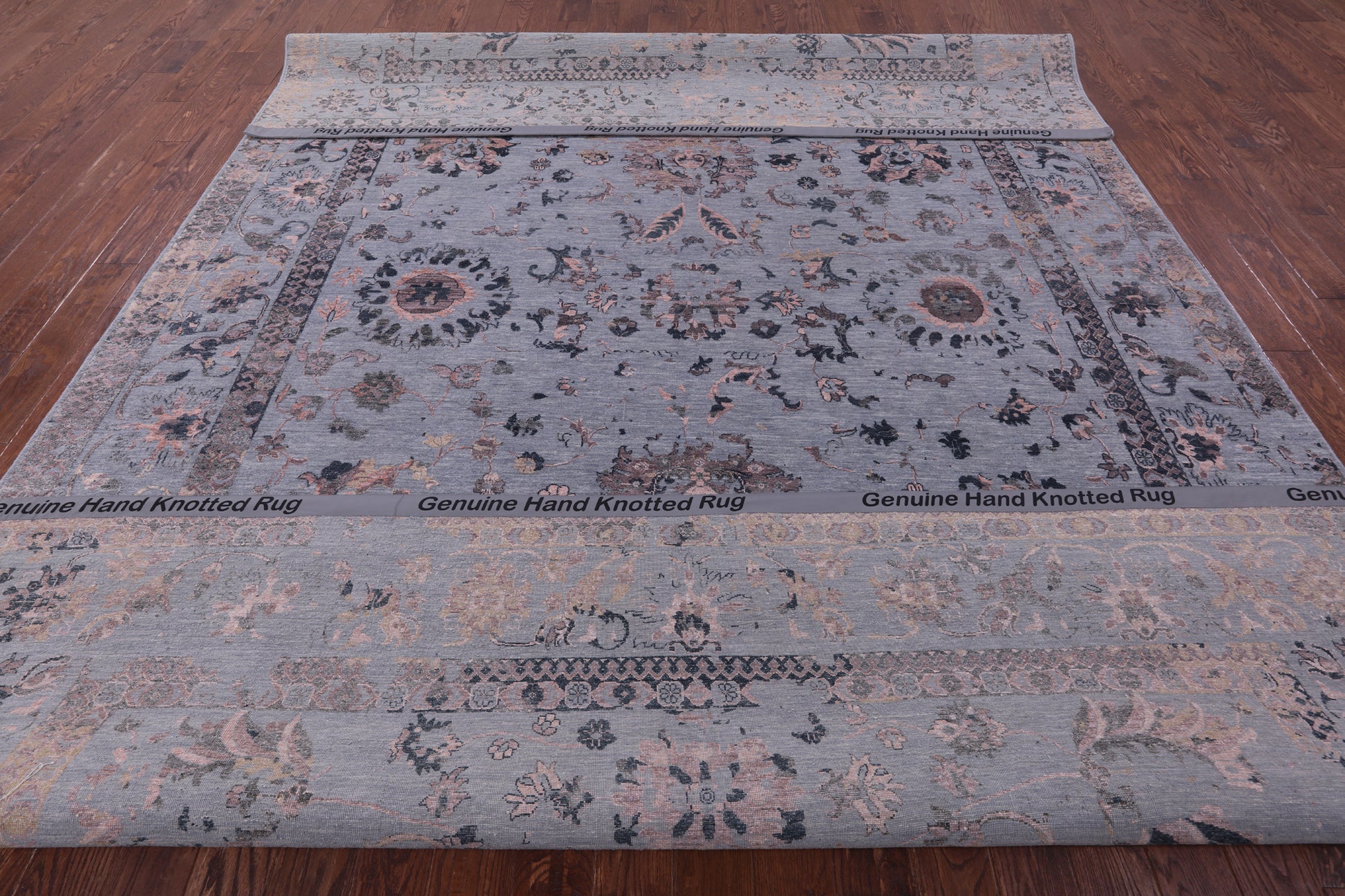 Persian Handmade Wool & Silk Rug - 9' 11" X 14' 1" - Golden Nile