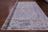 Grey Persian Hand Knotted Wool & Silk Rug - 11' 11" X 15' 1" - Golden Nile