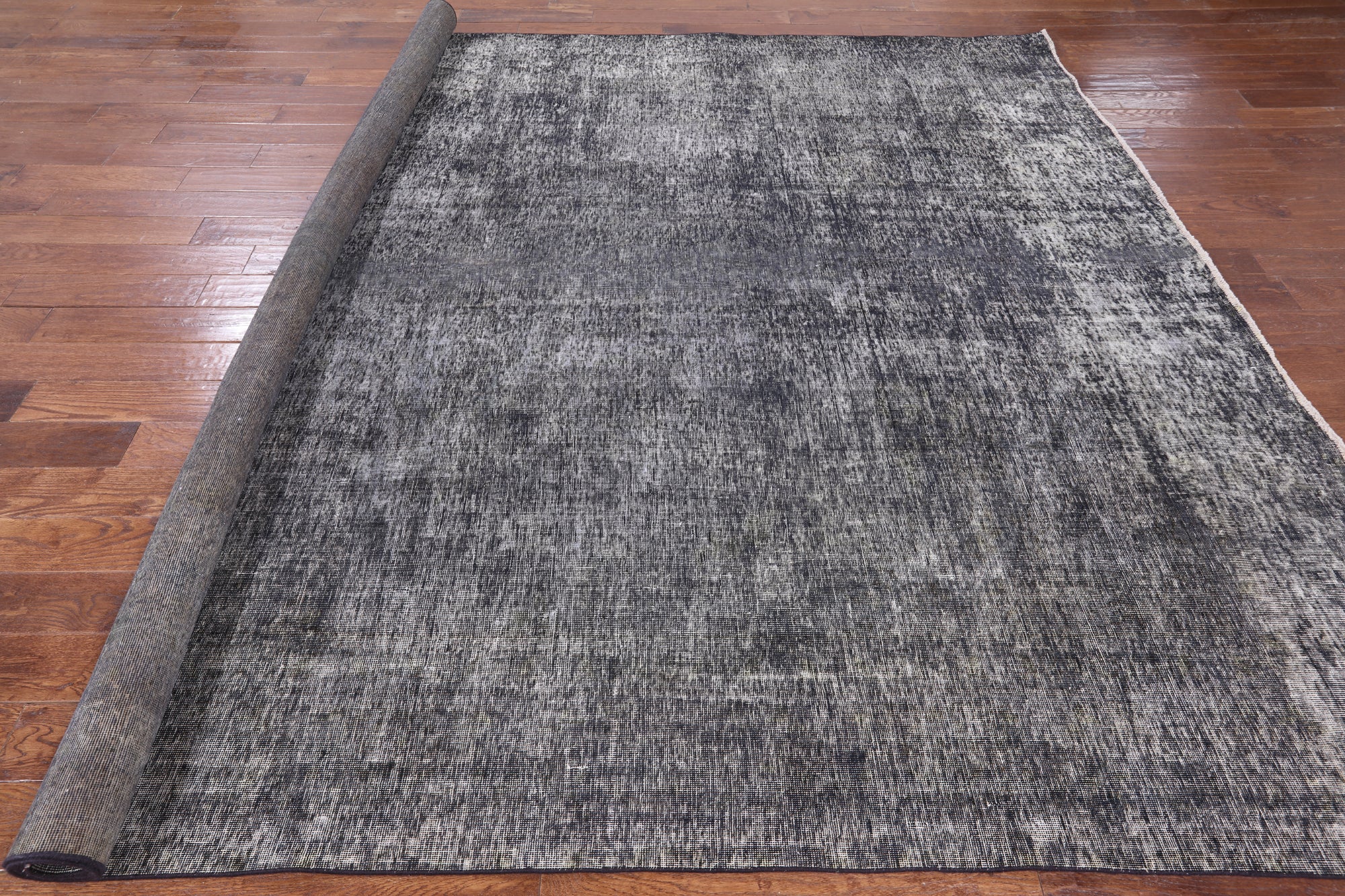 Persian Overdyed Hand Knotted Wool Area Rug - 9' 6" X 11' 9" - Golden Nile