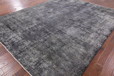 Persian Overdyed Hand Knotted Wool Area Rug - 9' 6" X 11' 9" - Golden Nile