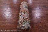Geometric Persian Mamluk Hand Knotted Wool Rug - 8' 1" X 10' 3" - Golden Nile