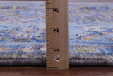 Grey Persian Tabriz Hand Knotted Wool Rug - 8' 3" X 10' 1" - Golden Nile