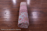 Pink Kazak Hand Knotted Wool Rug - 9' 0" X 12' 0" - Golden Nile