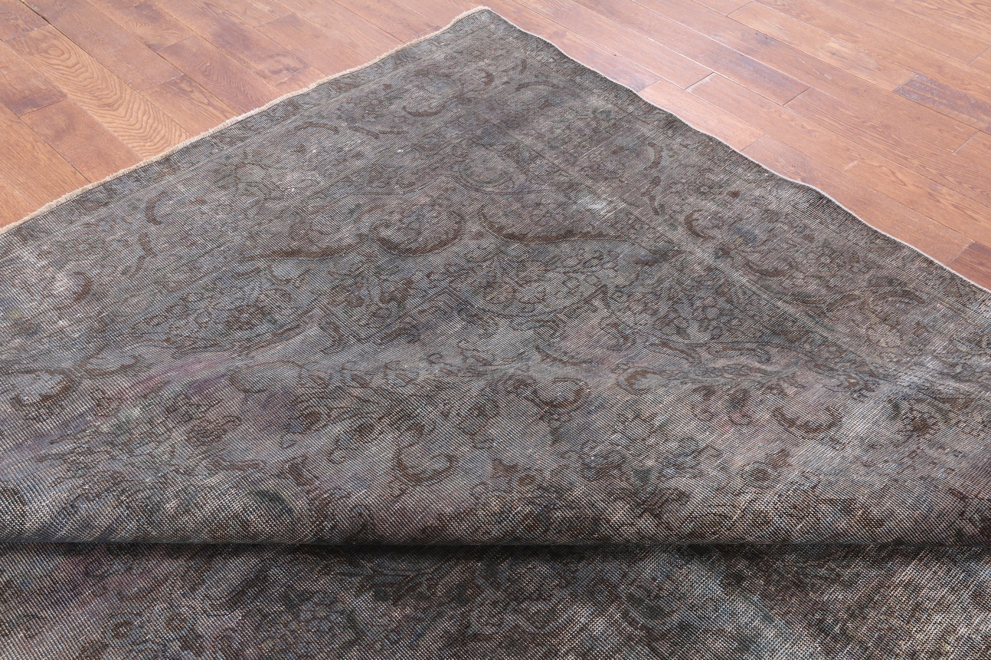 Persian Overdyed Handmade Wool Area Rug - 9' 9" X 12' 3" - Golden Nile