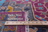 Heriz Serapi Hand Knotted Wool Rug - 9' 0" X 12' 6" - Golden Nile