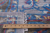 Grey Persian Tabriz Handmade Wool Rug - 9' 1" X 12' 2" - Golden Nile