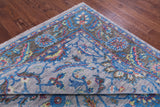 Grey Persian Tabriz Handmade Wool Rug - 9' 1" X 12' 2" - Golden Nile