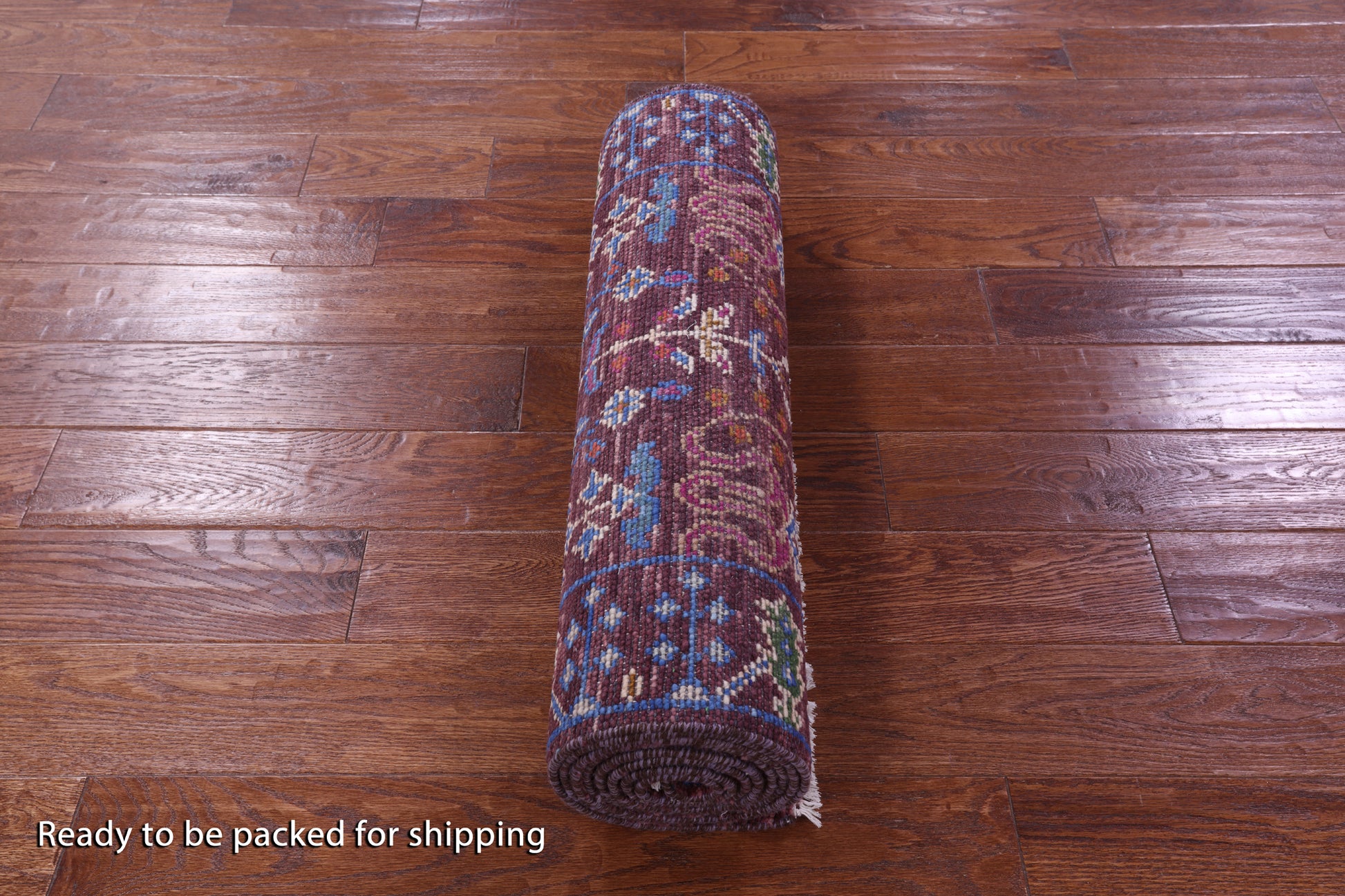 Turkish Oushak Handmade Wool Runner Rug - 2' 7" X 10' 5" - Golden Nile