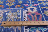 Turkish Oushak Hand Knotted Wool Runner Rug - 2' 7" X 12' 1" - Golden Nile