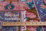 Turkish Oushak Hand Knotted Wool Runner Rug - 2' 6" X 7' 11" - Golden Nile