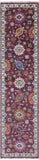 Turkish Oushak Hand Knotted Wool Runner Rug - 2' 7" X 10' 4" - Golden Nile