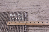 Square Tribal Moroccan Handmade Wool Rug - 2' 8" X 2' 8" - Golden Nile