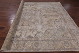 Persian Vintage White Wash Hand Knotted Wool Area Rug - 9' 5" X 12' 3" - Golden Nile