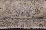 Persian Vintage White Wash Hand Knotted Wool Area Rug - 9' 5" X 12' 3" - Golden Nile