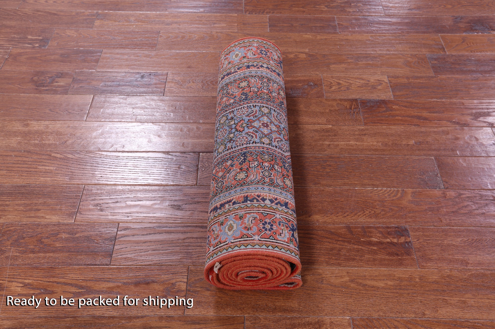 Red Persian Super Bijar Hand Knotted Wool Runner Rug - 2' 6" X 9' 10" - Golden Nile