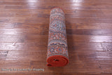 Red Persian Super Bijar Hand Knotted Wool Runner Rug - 2' 8" X 9' 7" - Golden Nile