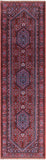 Red Persian Super Bijar Hand Knotted Wool Runner Rug - 2' 8" X 9' 7" - Golden Nile