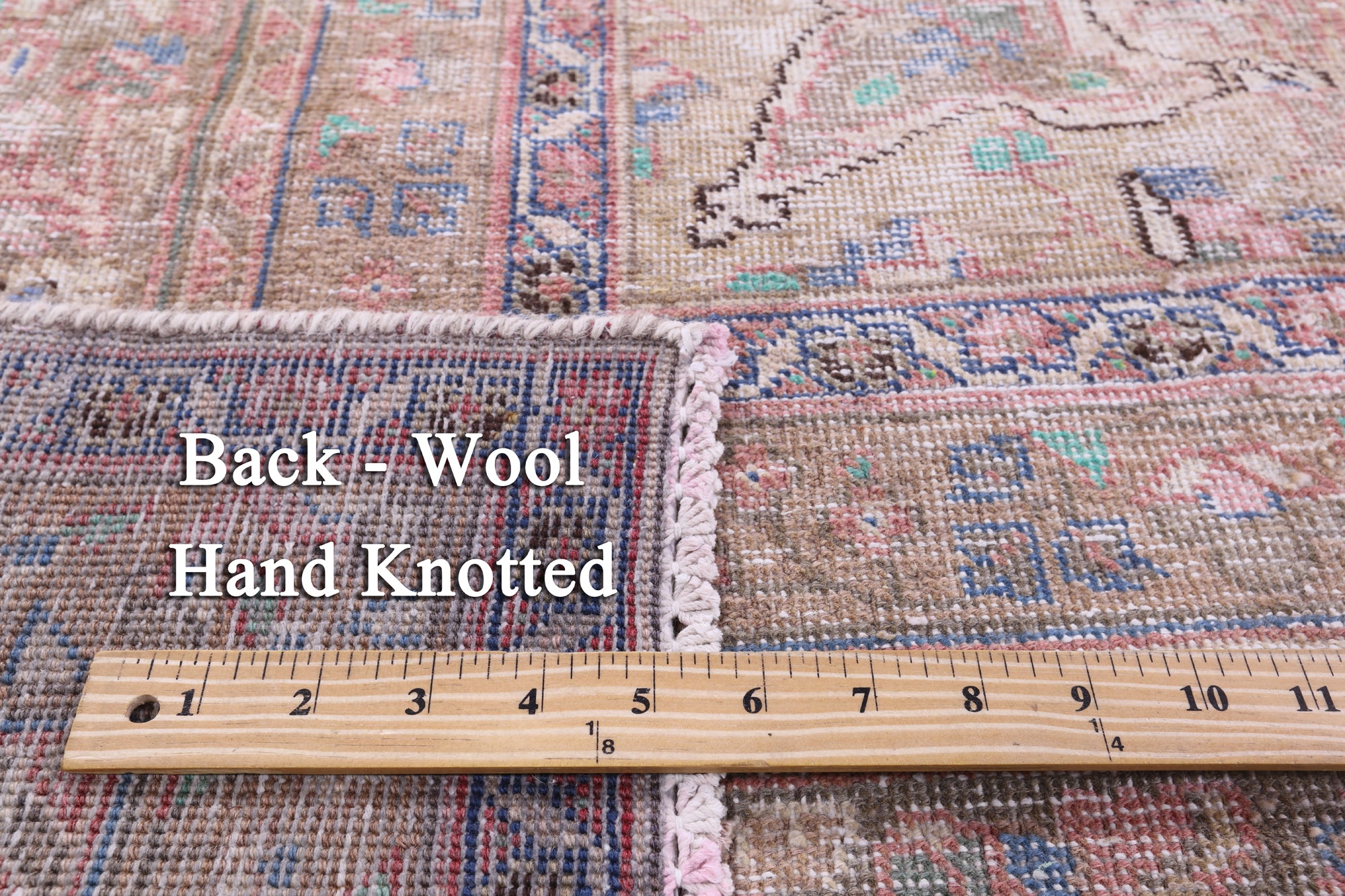 Persian Overdyed Hand Knotted Wool Rug - 9' 7" X 12' 5" - Golden Nile