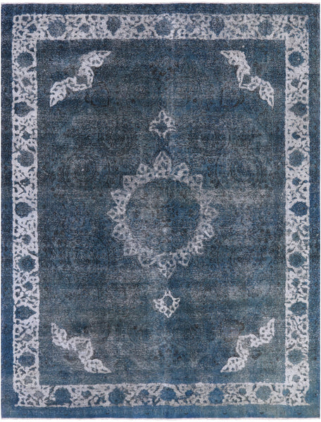 Persian Overdyed Hand Knotted Wool Rug - 10' 0" X 12' 10" - Golden Nile