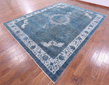 Persian Overdyed Hand Knotted Wool Rug - 10' 0" X 12' 10" - Golden Nile