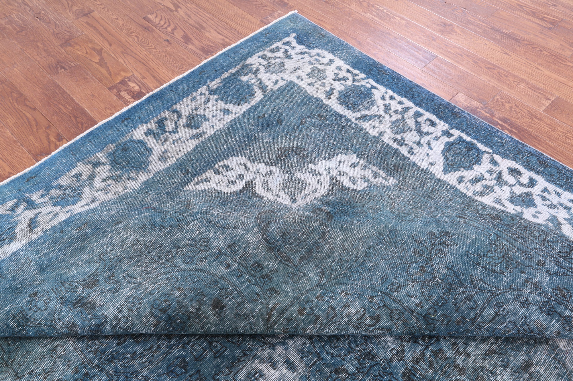 Persian Overdyed Hand Knotted Wool Rug - 10' 0" X 12' 10" - Golden Nile