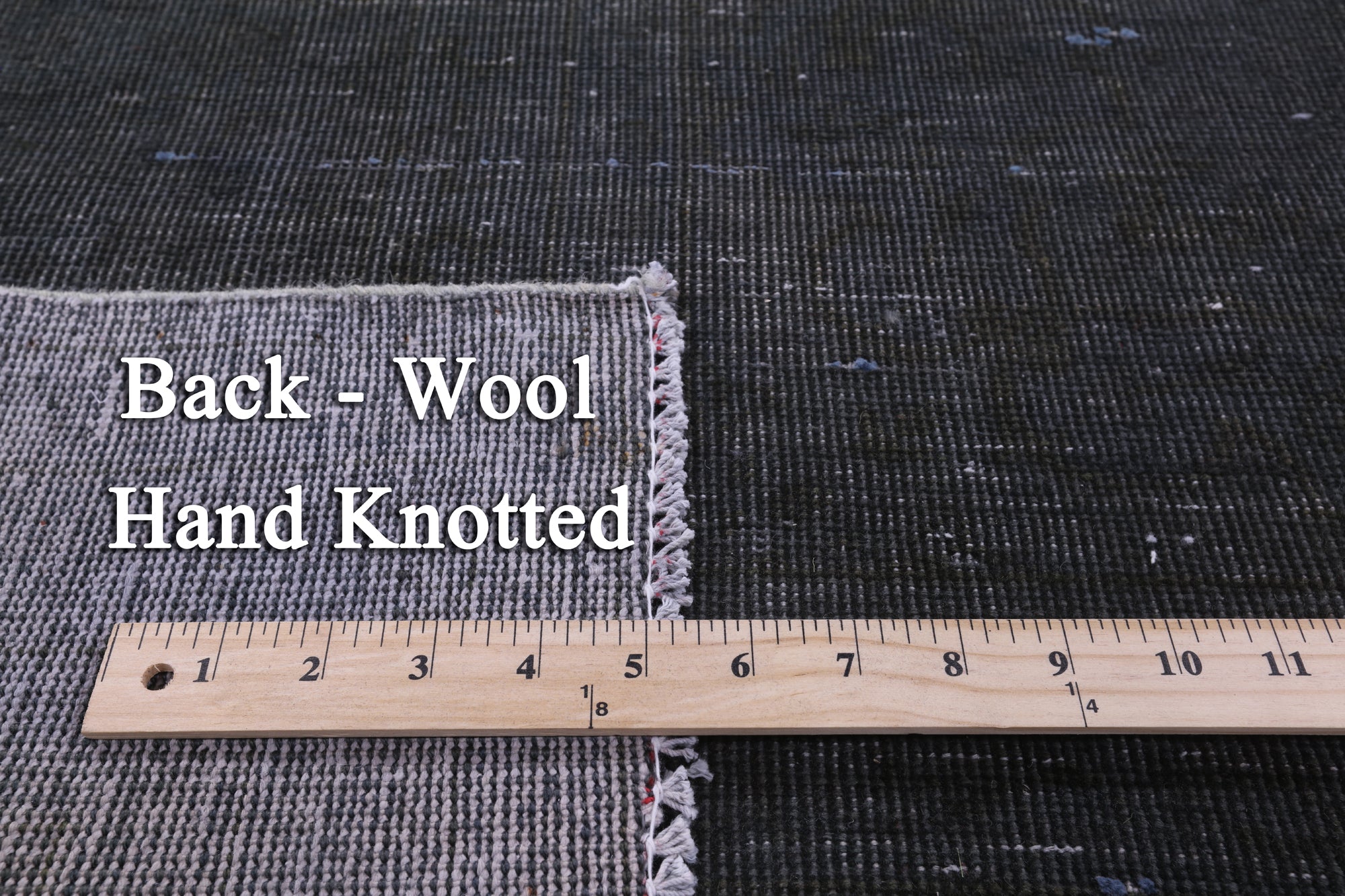 Persian Overdyed Hand Knotted Wool Rug - 8' 8" X 11' 10" - Golden Nile