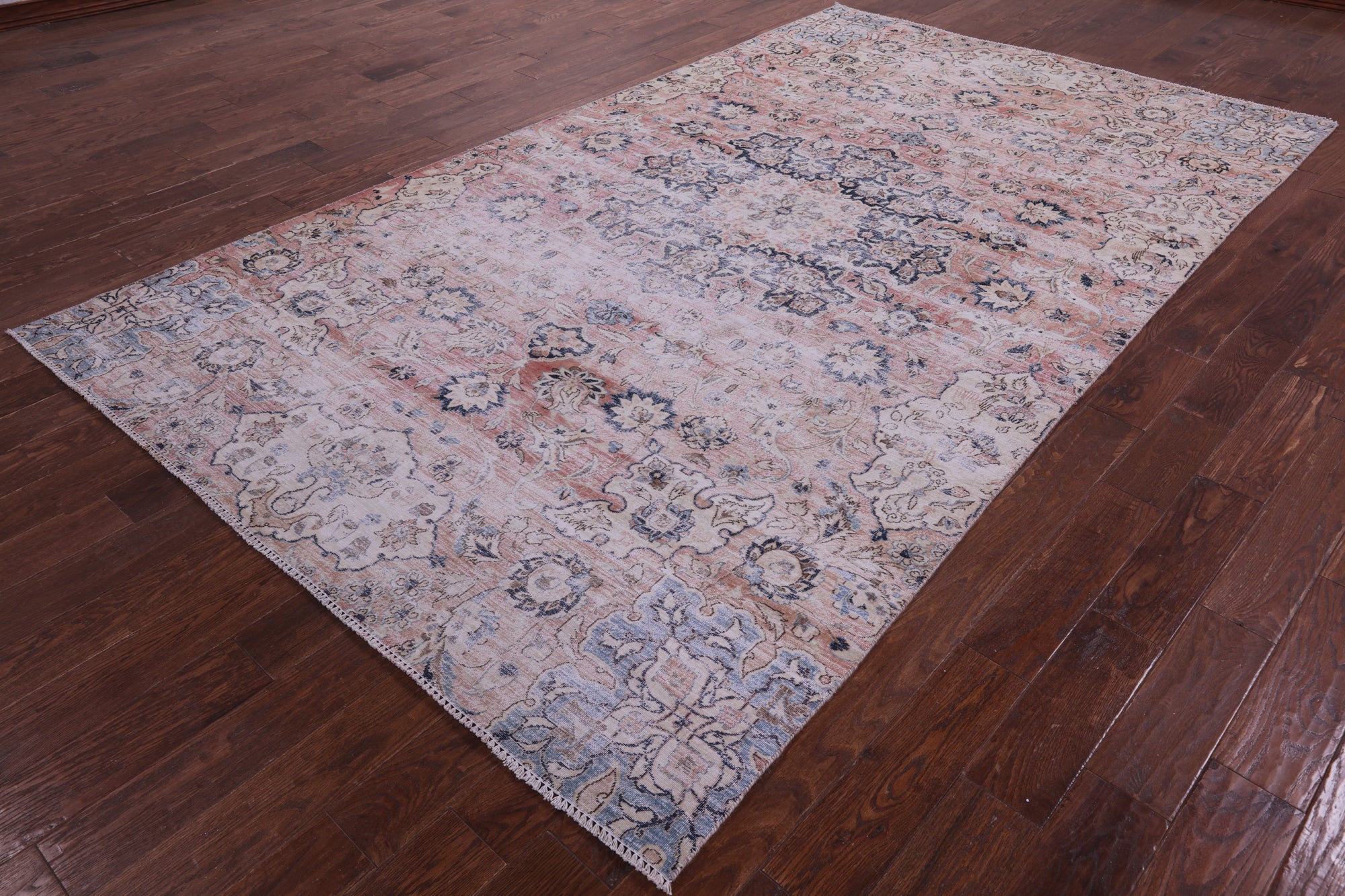 Persian Overdyed Handmade Wool Rug - 6' 6" X 10' 10" - Golden Nile