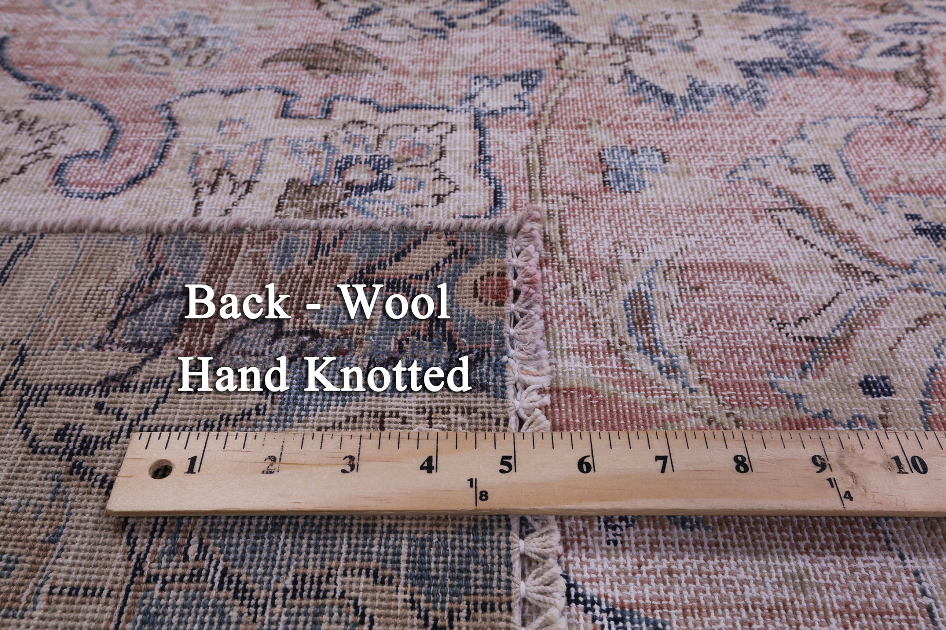 Persian Overdyed Handmade Wool Rug - 6' 6" X 10' 10" - Golden Nile