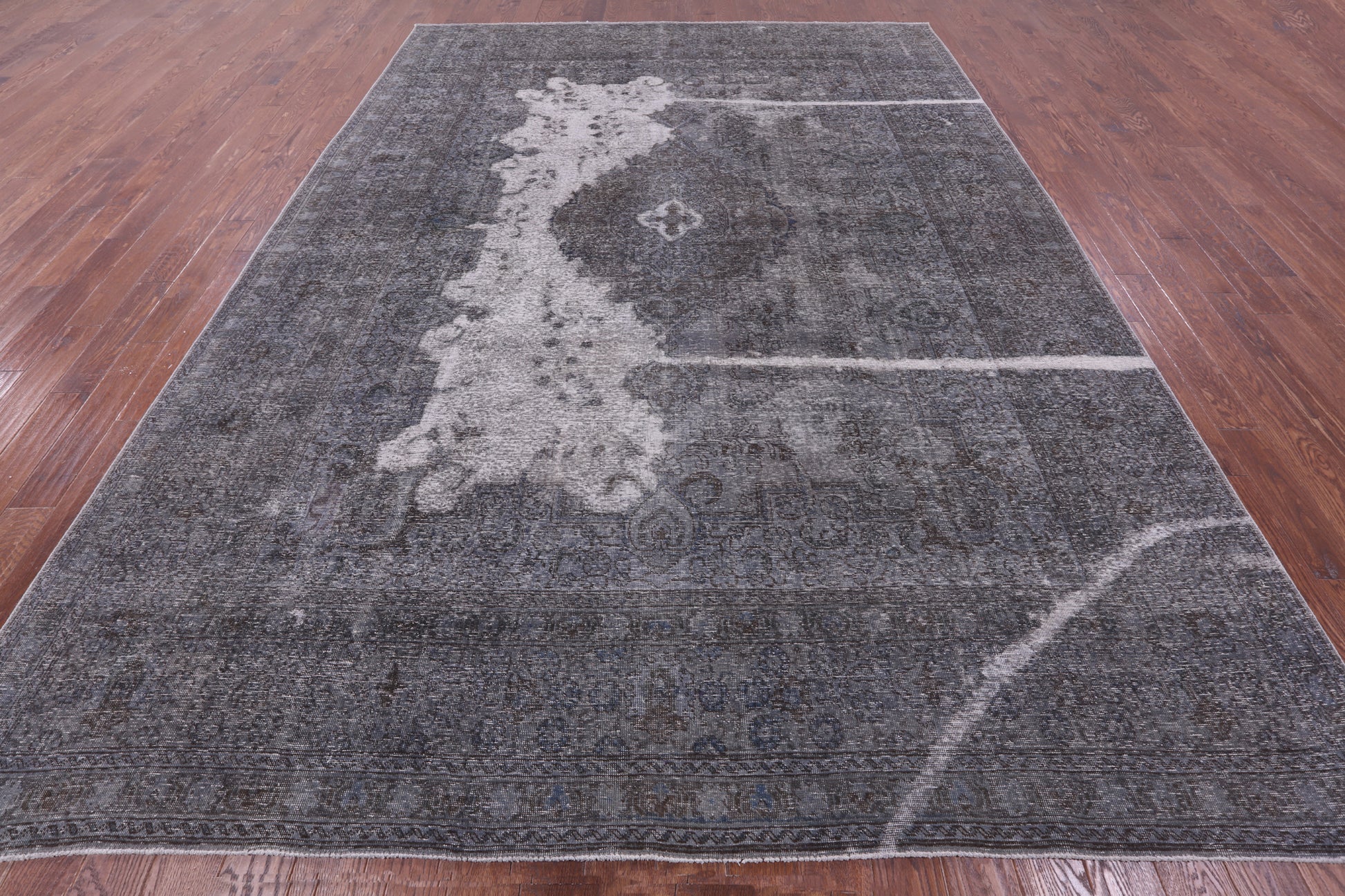 Persian Overdyed Hand Knotted Wool Rug - 9' 8" X 13' 1" - Golden Nile