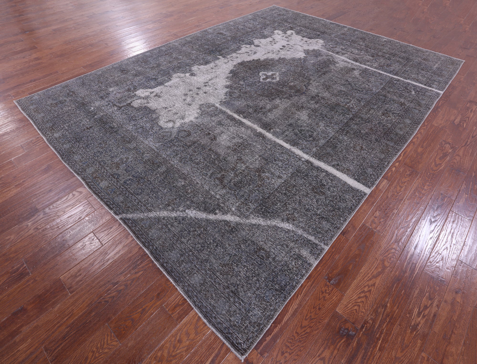 Persian Overdyed Hand Knotted Wool Rug - 9' 8" X 13' 1" - Golden Nile