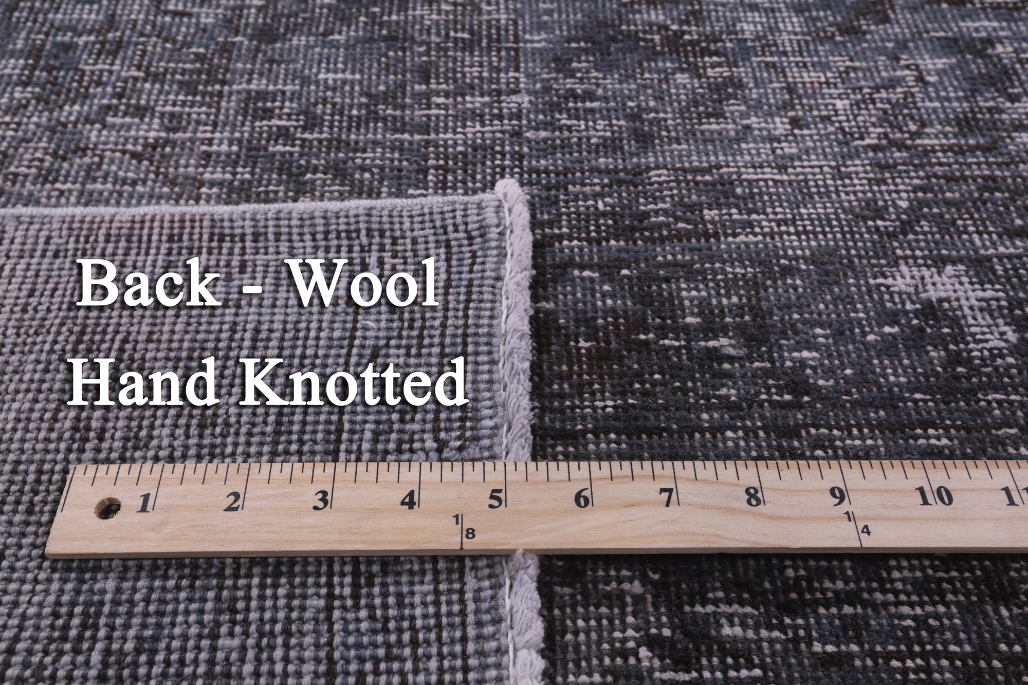 Persian Overdyed Hand Knotted Wool Rug - 9' 8" X 13' 1" - Golden Nile