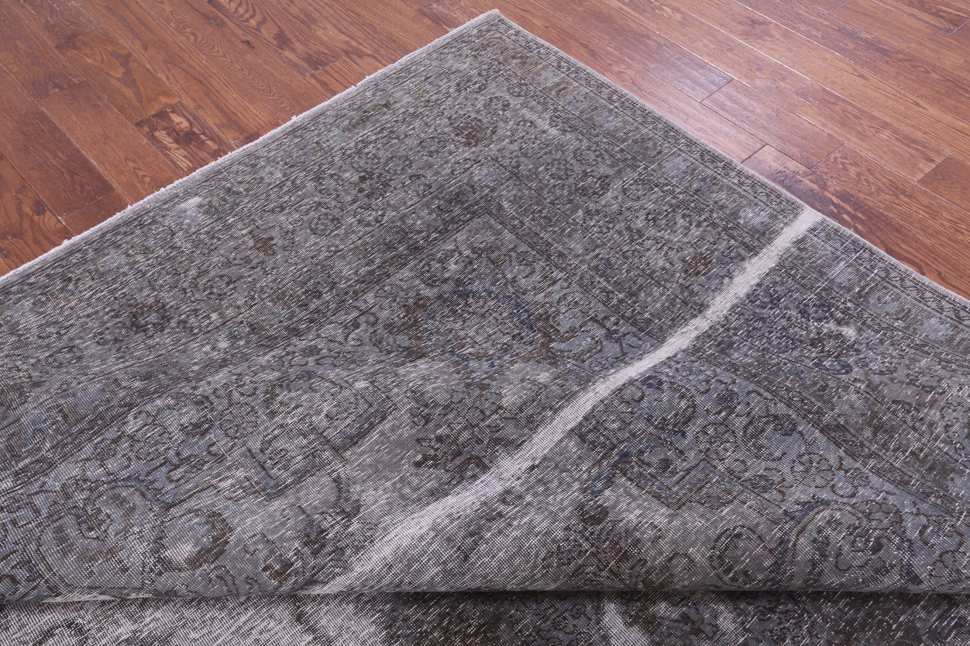 Persian Overdyed Hand Knotted Wool Rug - 9' 8" X 13' 1" - Golden Nile