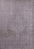 Ivory Persian Vintage White Wash Hand Knotted Wool Rug - 9' 3" X 13' 0" - Golden Nile