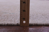 Ivory Persian Vintage White Wash Hand Knotted Wool Rug - 9' 3" X 13' 0" - Golden Nile