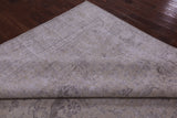 Ivory Persian Vintage White Wash Handmade Wool Rug - 9' 8" X 12' 2" - Golden Nile